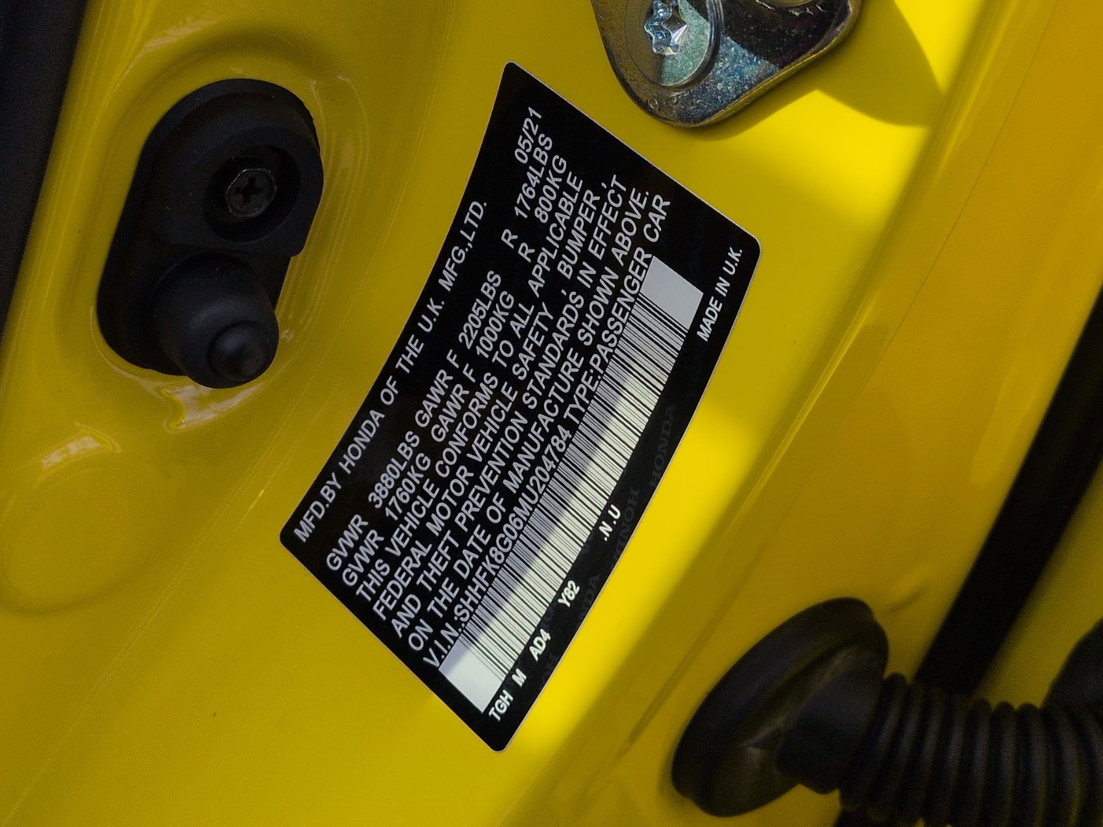 Used 2021 Honda Civic Type R Limited image 34