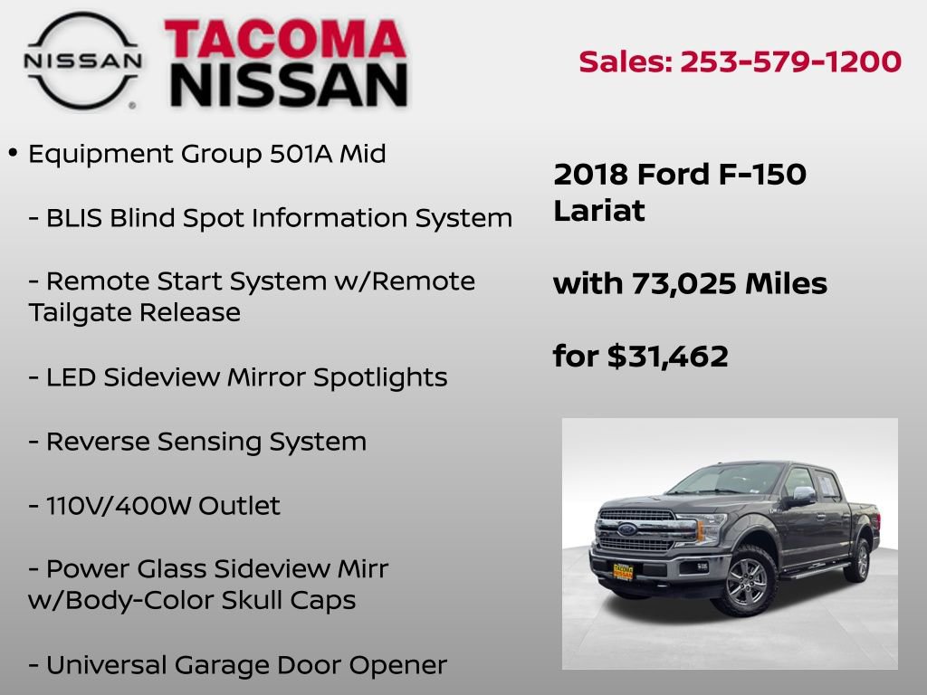 Used 2018 Ford F150 Lariat image 6