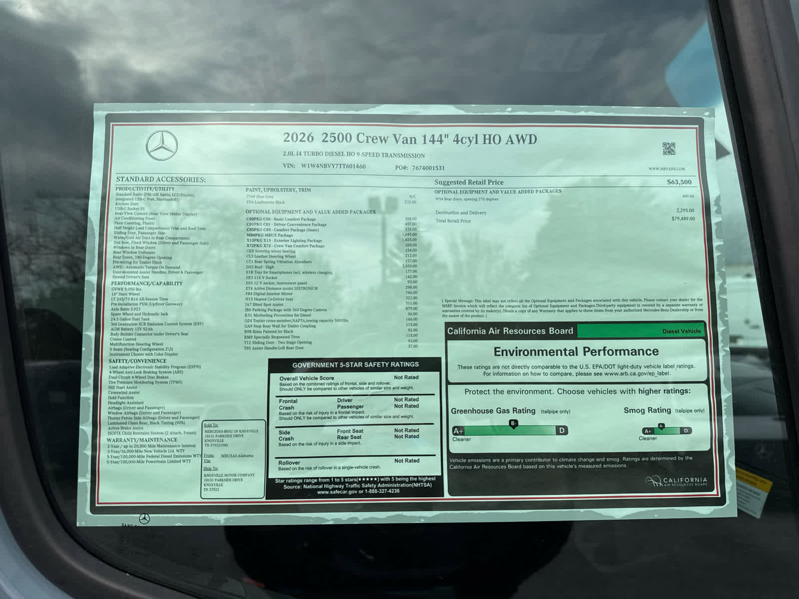 New 2026 Mercedes-Benz Sprinter 2500 image 41