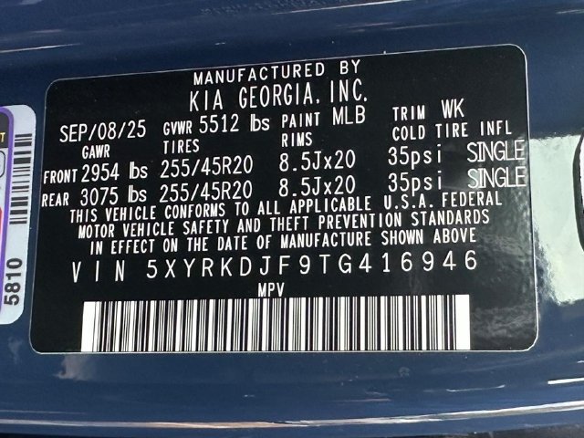 New 2026 Kia Sorento SX AWD/4WD image 21