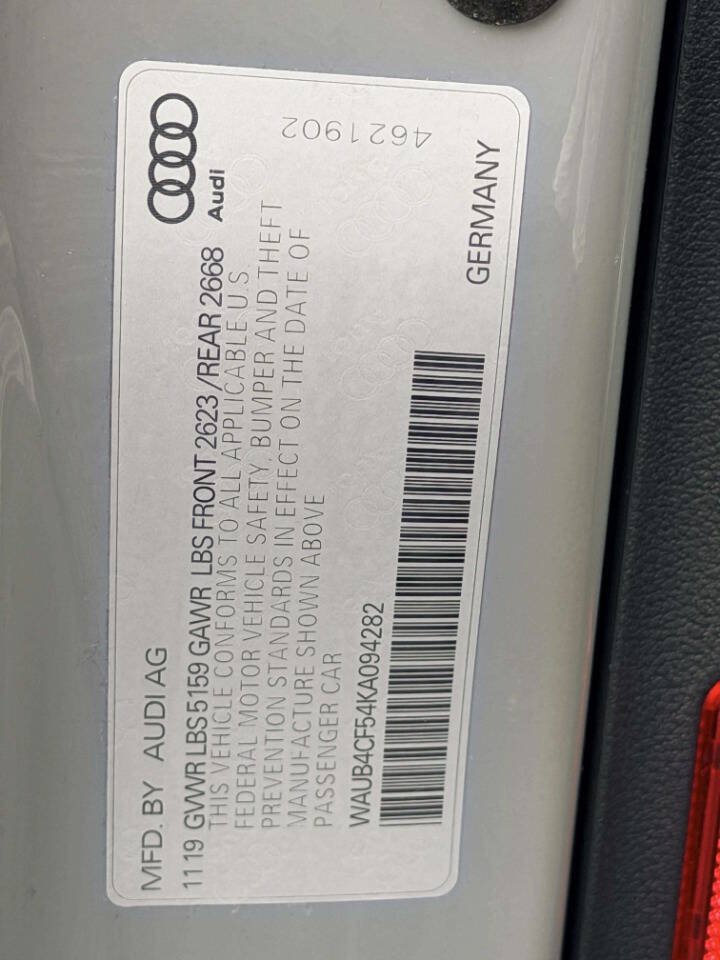 Used 2019 Audi S5 Premium Plus w/ Premium Plus AWD/4WD image 19