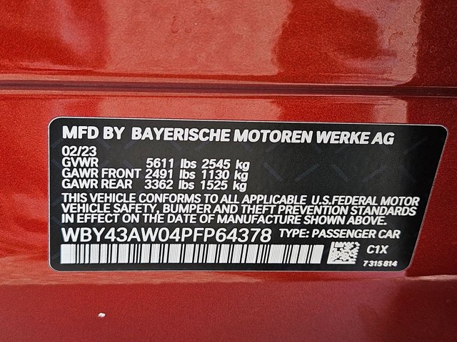 Certified 2023 BMW i4 eDrive35 w/ Premium Package RWD image 23