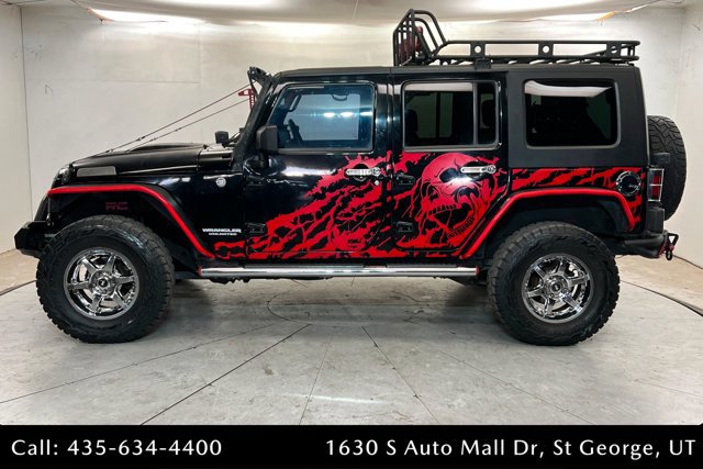 Used 2008 Jeep Wrangler Unlimited Rubicon w/ Dual Top Group AWD/4WD image 2