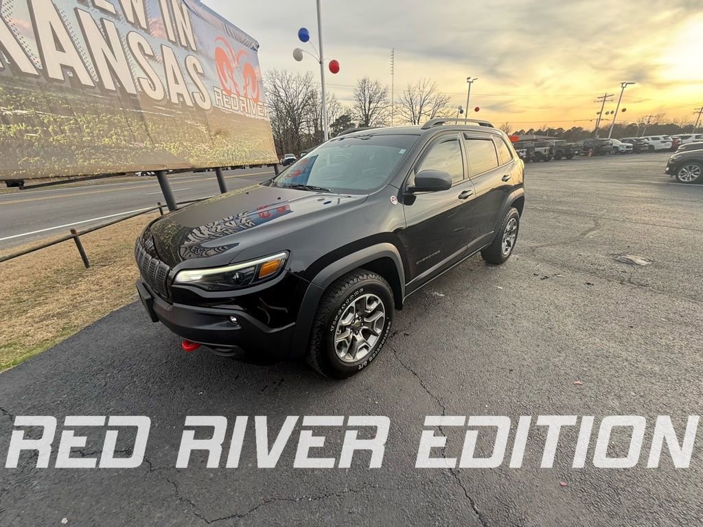 Used 2021 Jeep Cherokee Trailhawk w/ Premium Leather Package