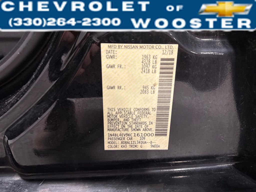 Used 2019 Nissan Altima 2.5 SL image 37