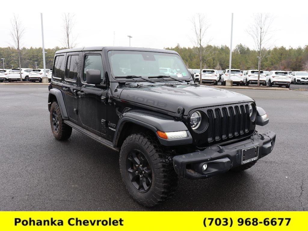 Used 2019 Jeep Wrangler Unlimited Sahara w/ Quick Order Package 24M Moab AWD/4WD image 1