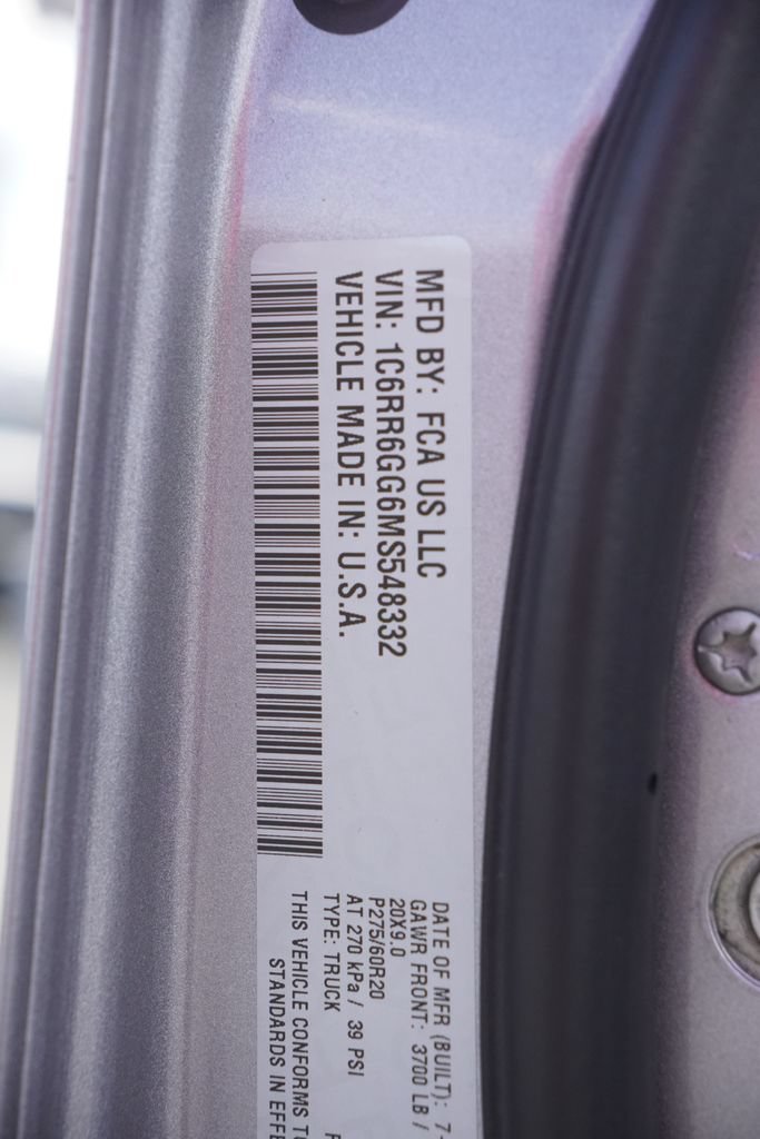 Used 2021 RAM 1500 Warlock RWD image 37
