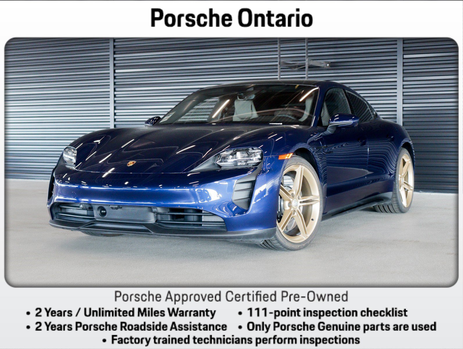 Certified 2023 Porsche Taycan GTS