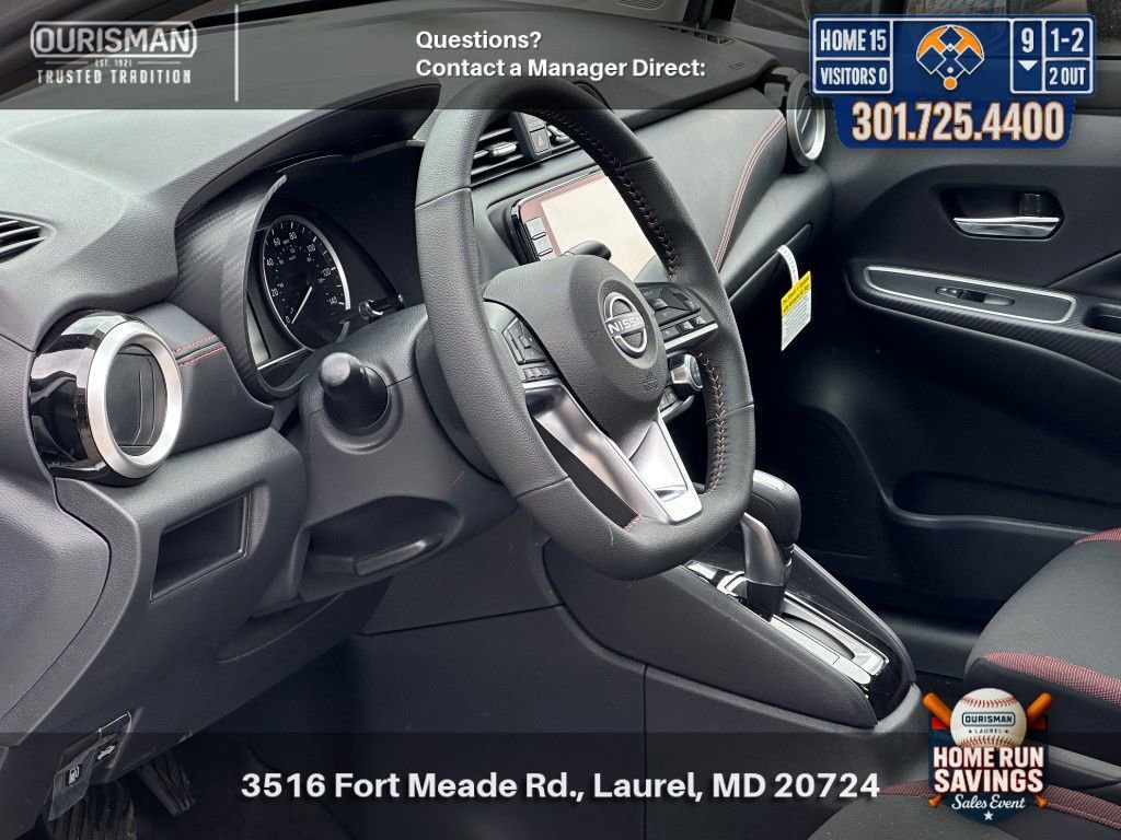 New 2025 Nissan Versa SR w/ Trunk Package FWD image 11