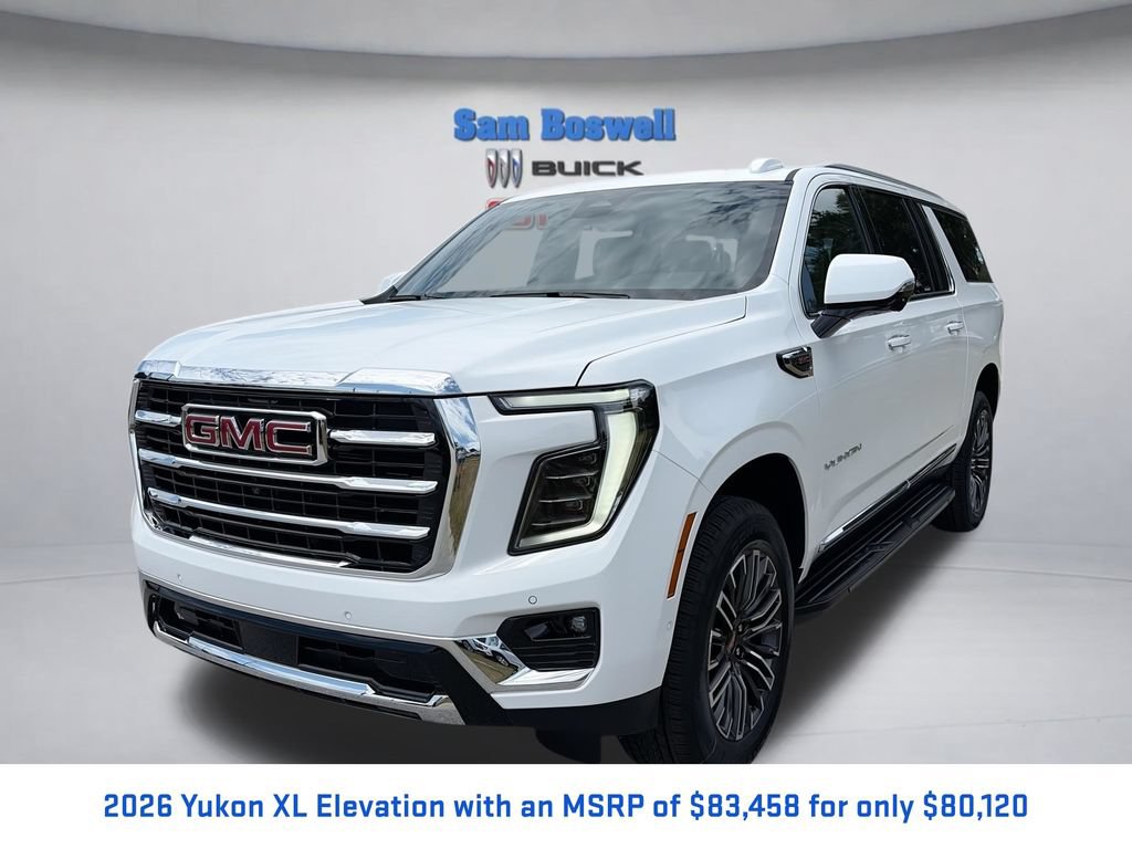 New 2026 GMC Yukon XL Elevation AWD/4WD image 1