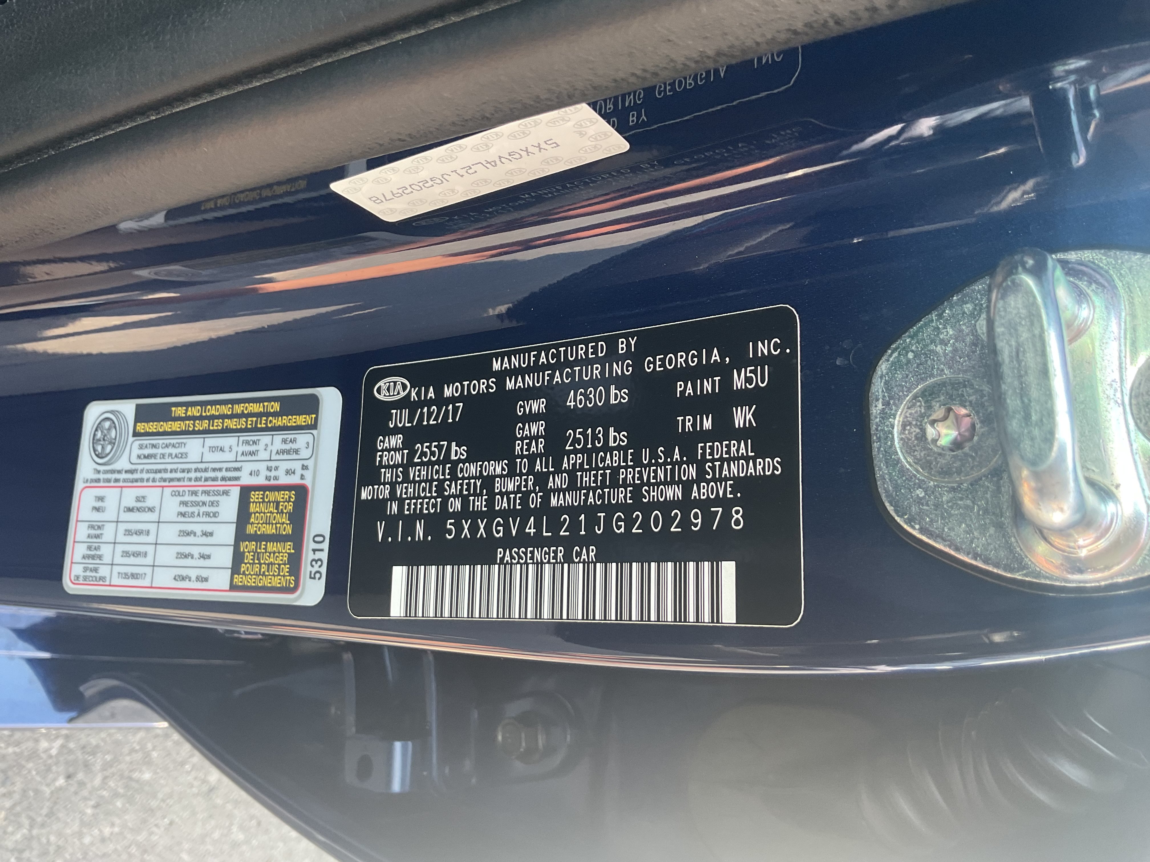 Used 2018 Kia Optima SX w/ Technology Package FWD image 23