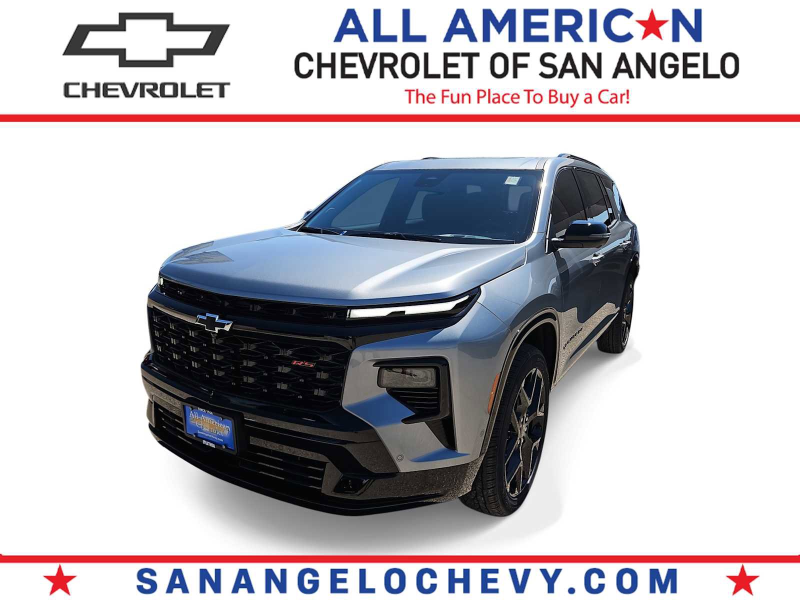 New 2026 Chevrolet Traverse RS image 1