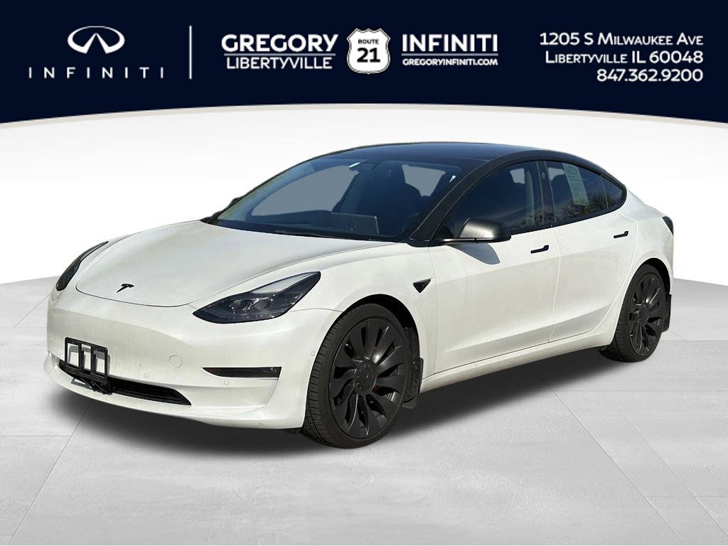 Used 2021 Tesla Model 3 Performance AWD/4WD image 1