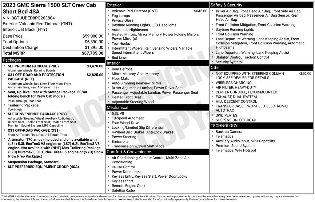 Certified 2023 GMC Sierra 1500 SLT w/ SLT Premium Package image 6