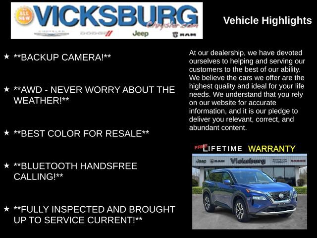 Used 2021 Nissan Rogue SV AWD/4WD image 7