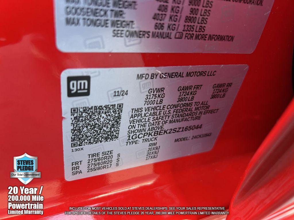 Used 2025 Chevrolet Silverado 1500 Custom w/ LPO, Dark Essentials Package image 35