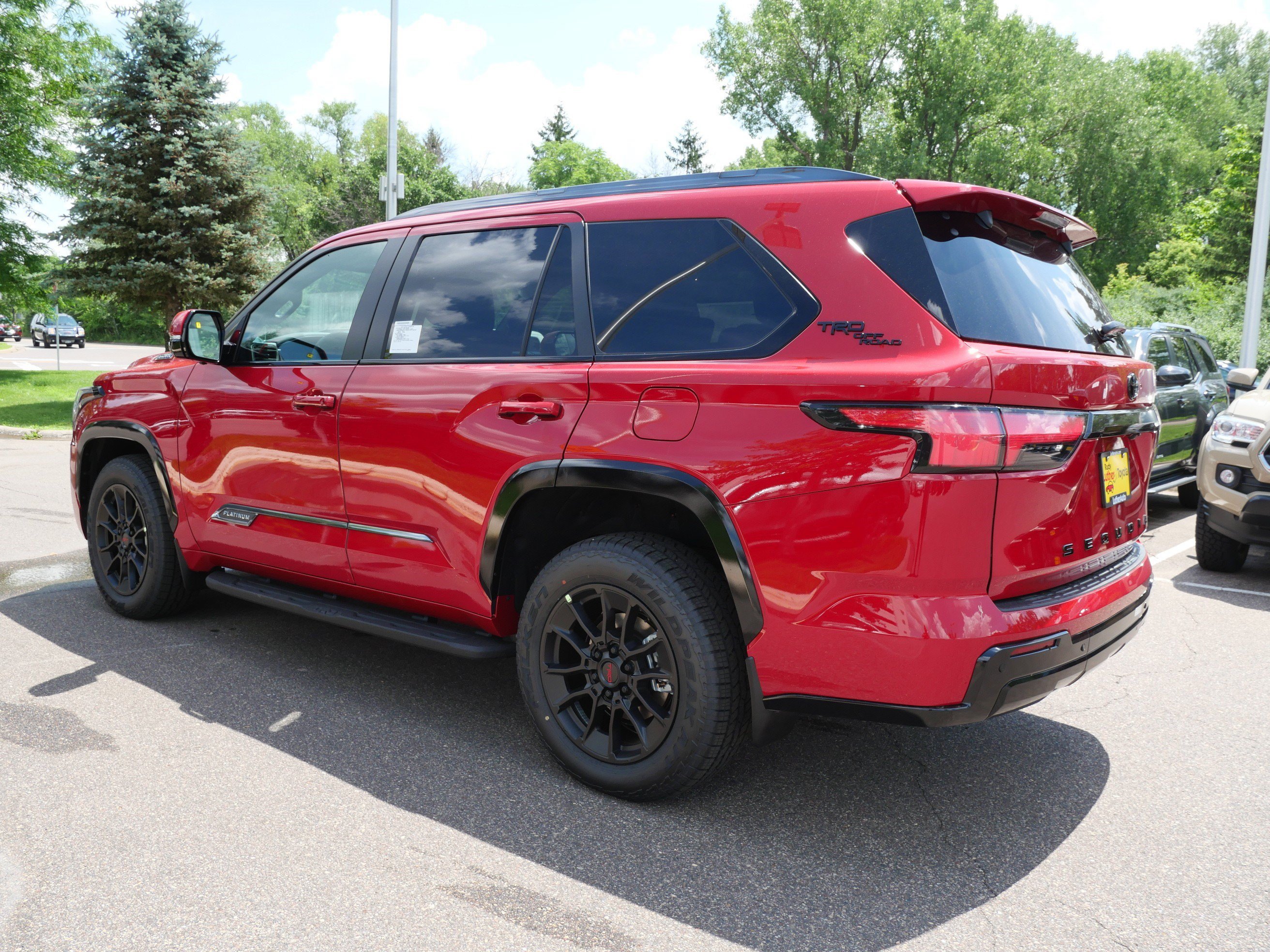 New 2026 Toyota Sequoia Platinum w/ TRD Off-Road Package AWD/4WD image 3