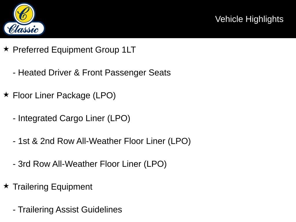 Used 2023 Chevrolet Traverse LT w/ LPO, Floor Liner Package AWD/4WD image 10