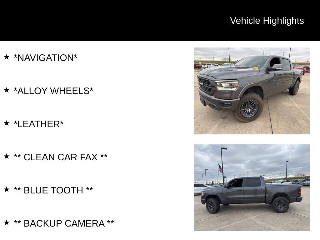 Used 2020 RAM 1500 Laramie w/ Sport Appearance Package image 4