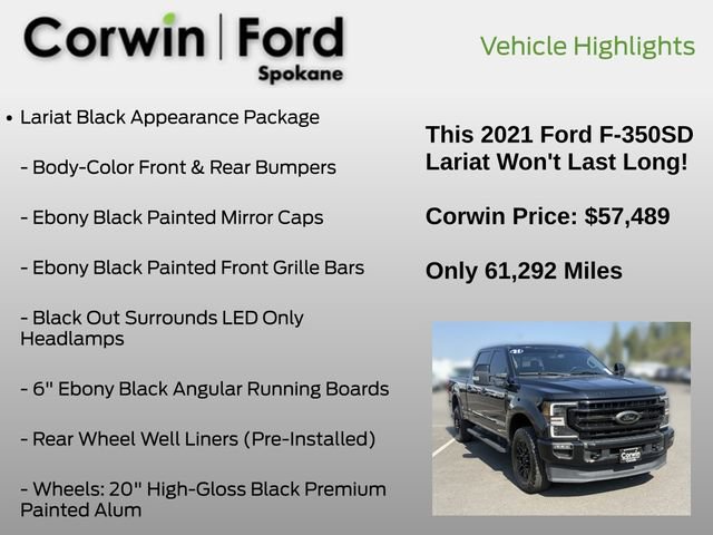 Used 2021 Ford F350 Lariat AWD/4WD image 7