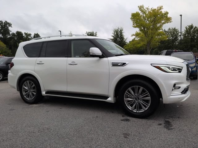Used 2021 INFINITI QX80 Luxe AWD/4WD video 2