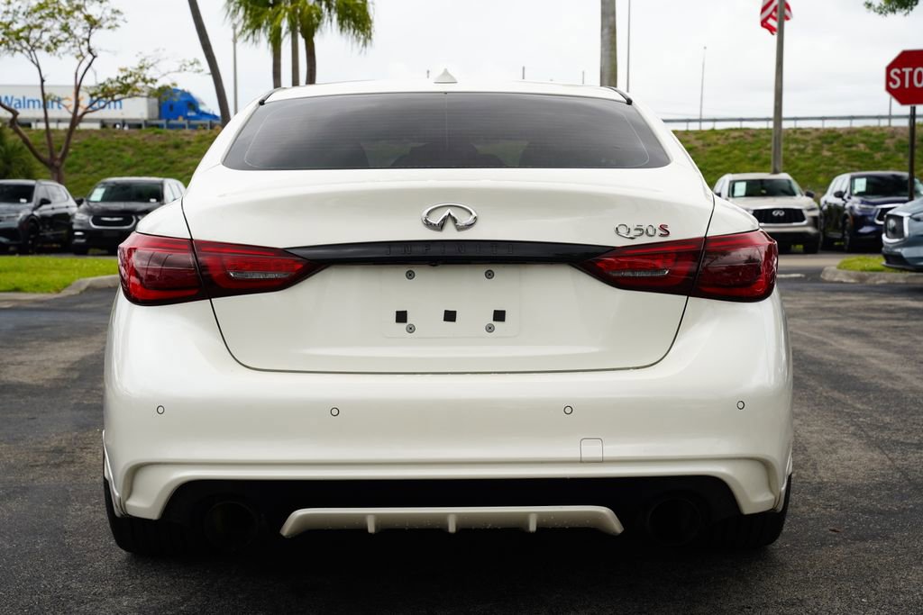 Used 2023 INFINITI Q50 Red Sport 400 RWD image 9
