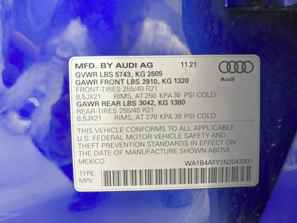 Used 2022 Audi SQ5 Premium Plus AWD/4WD image 23