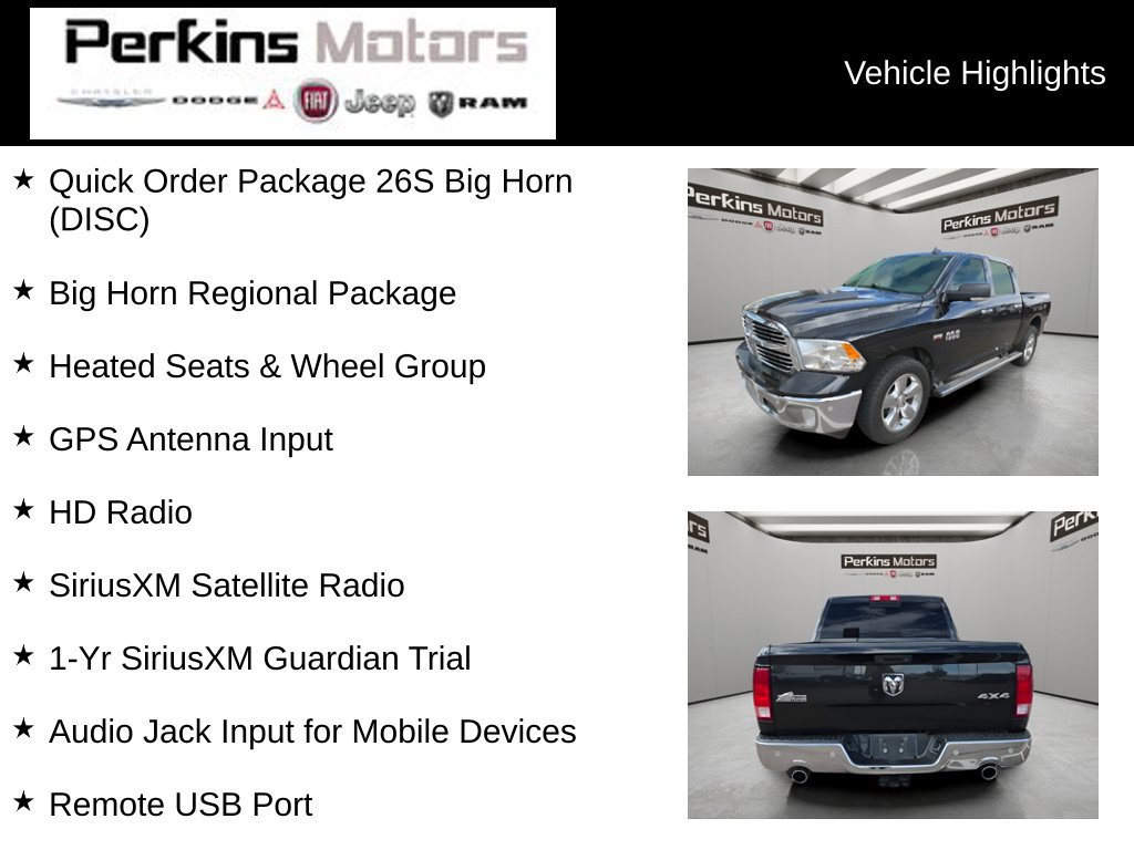 Used 2018 RAM 1500 Big Horn AWD/4WD image 7