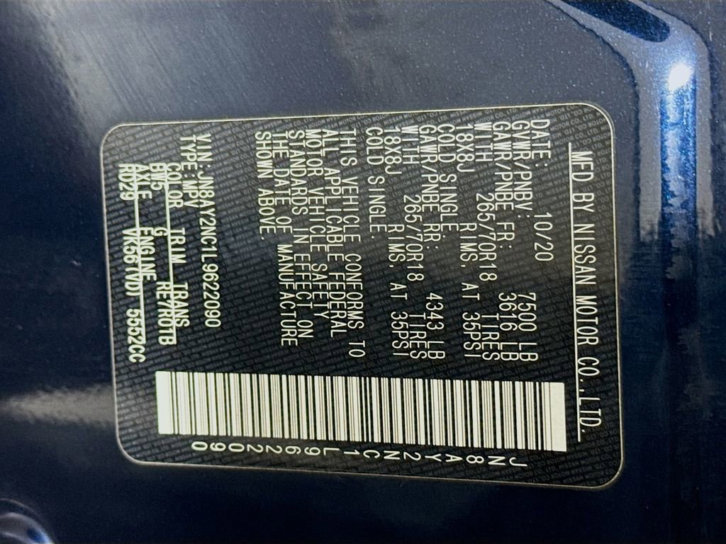 Used 2020 Nissan Armada SV w/ Driver Package image 22