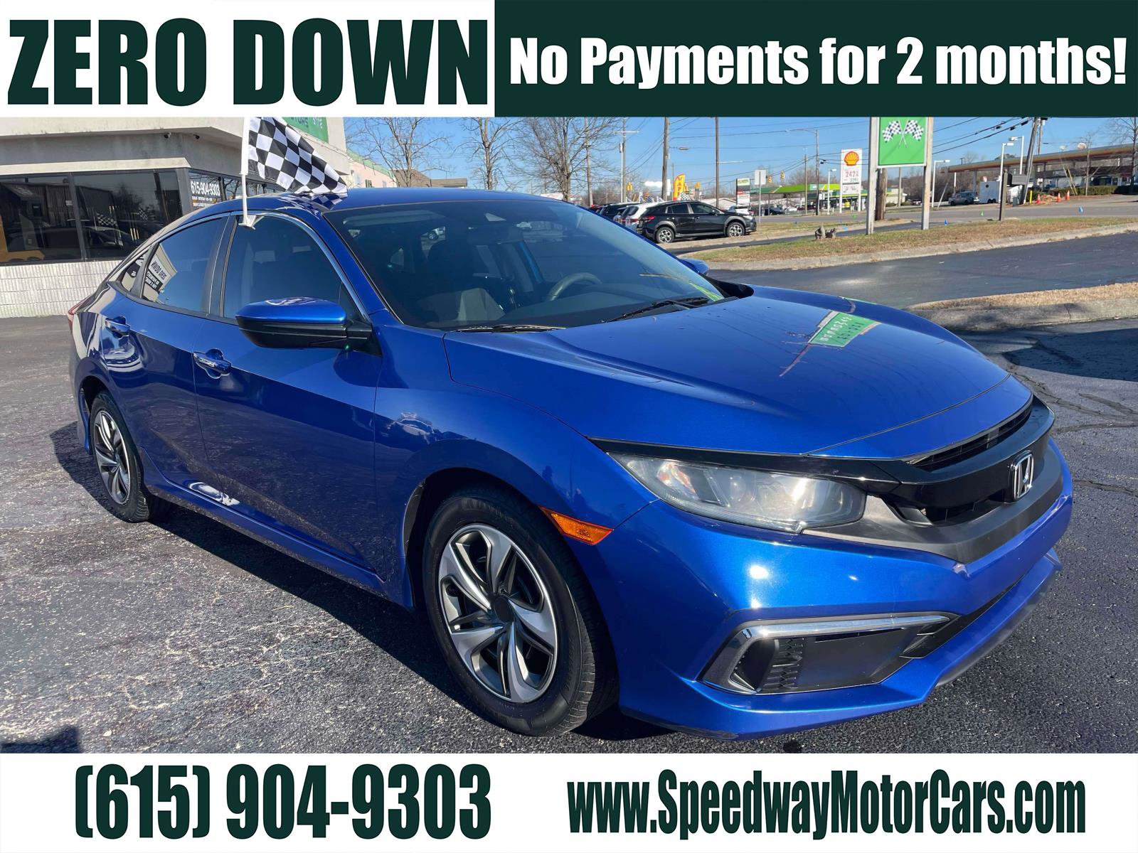 Used 2020 Honda Civic LX image 1