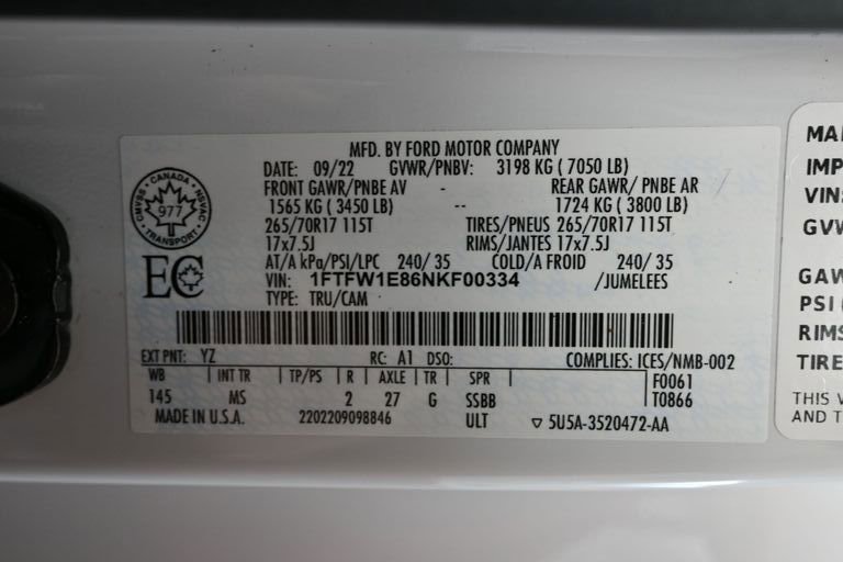 Used 2022 Ford F150 XLT image 47