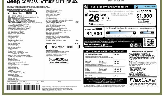 Used 2026 Jeep Compass Latitude