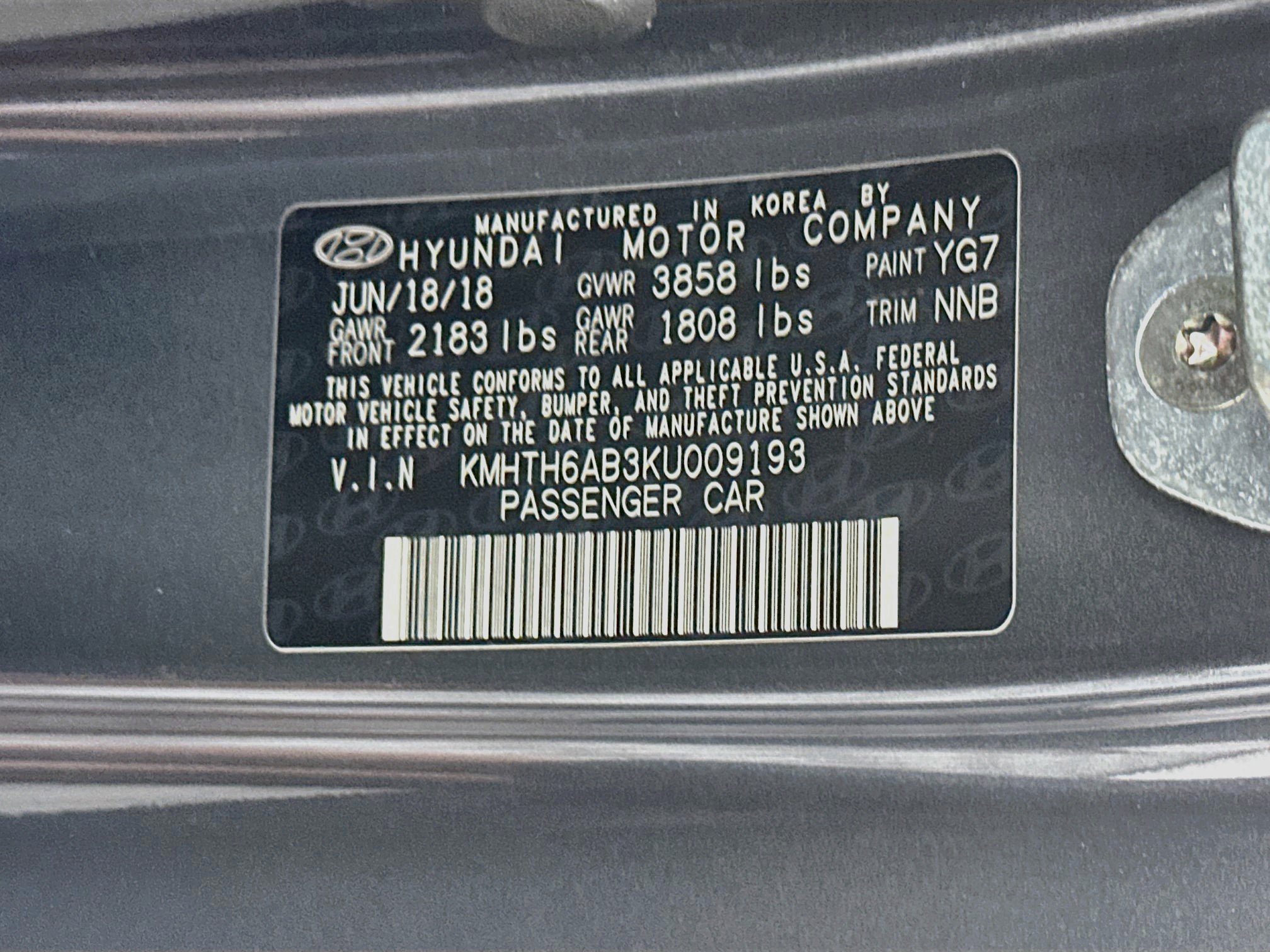 Used 2019 Hyundai Veloster Turbo FWD image 12