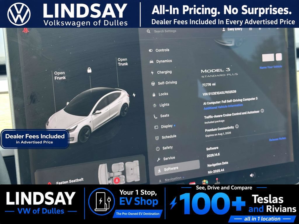 Used 2020 Tesla Model 3 Standard Range Plus RWD image 22