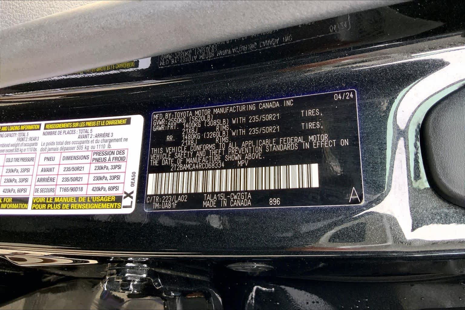 Used 2024 Lexus RX 350 AWD w/ Convenience Package image 37
