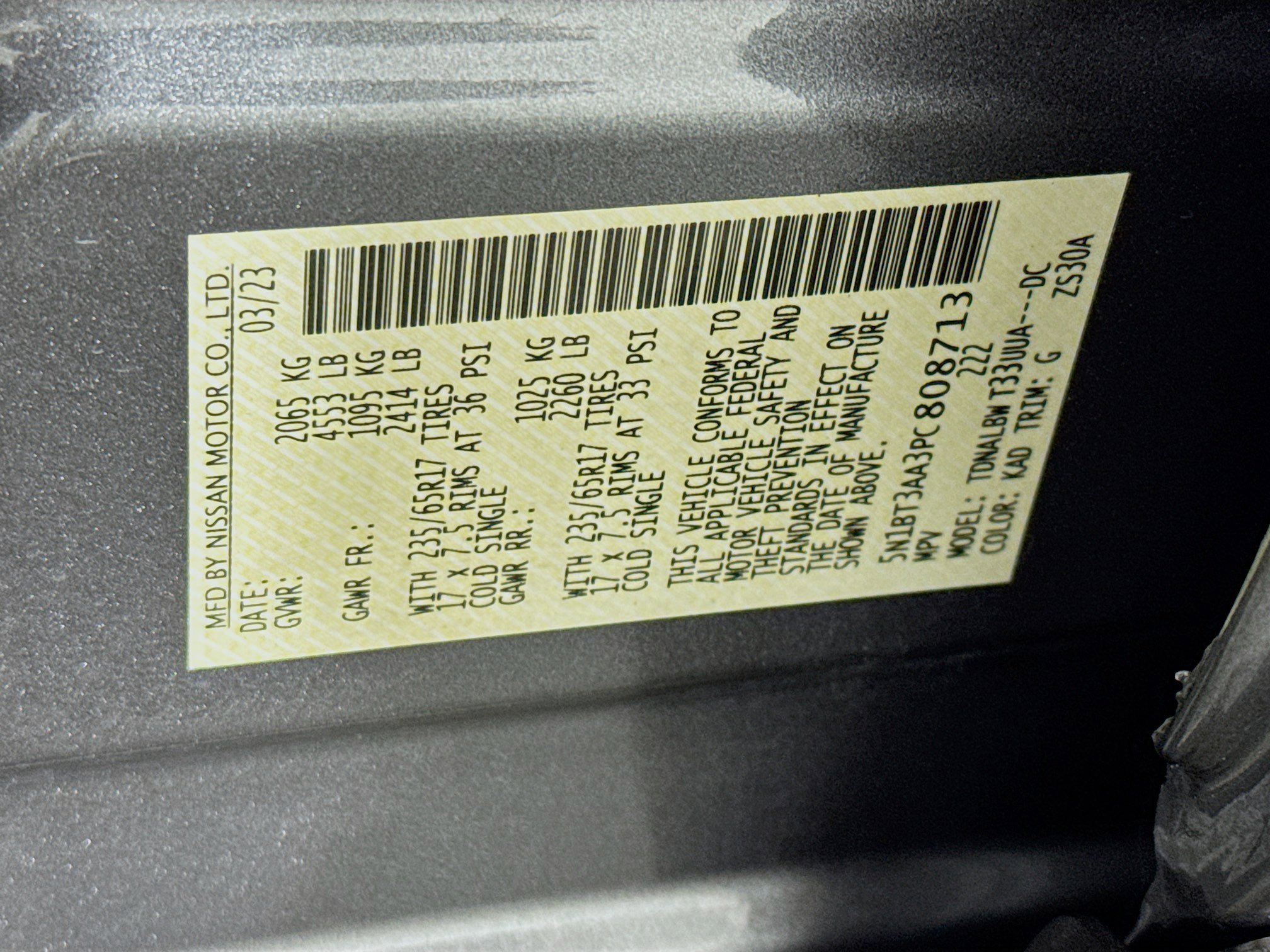 Used 2023 Nissan Rogue S image 39