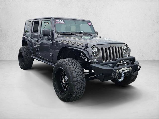 Used 2018 Jeep Wrangler Golden Eagle video 3