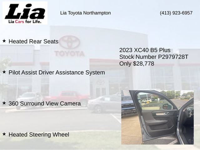 Used 2023 Volvo XC40 B5 Plus w/ Driver Assist Package AWD/4WD image 14