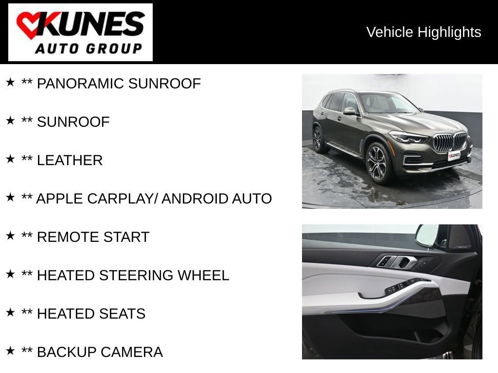 Used 2023 BMW X5 xDrive40i w/ Premium Package image 2