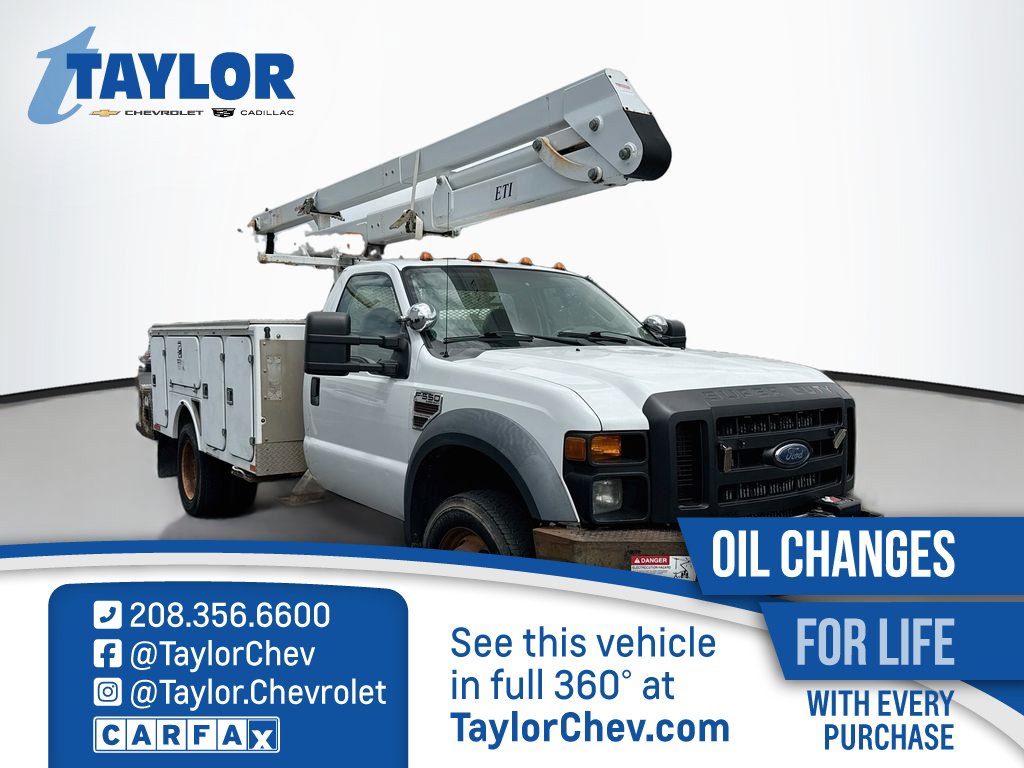 Used 2008 Ford F550 4x4 Regular Cab Super Duty