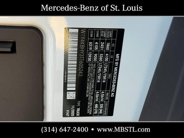 New 2026 Mercedes-Benz Sprinter 2500 image 17