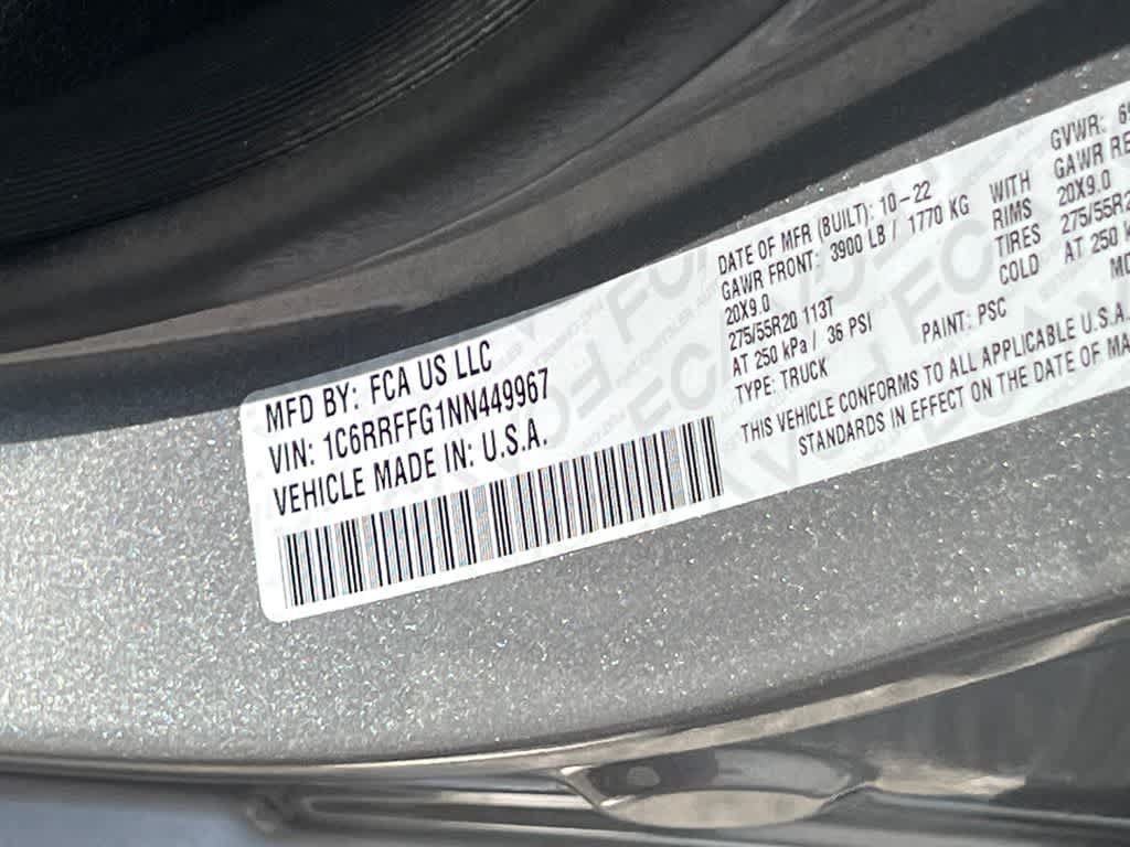 Used 2022 RAM 1500 Big Horn AWD/4WD image 32