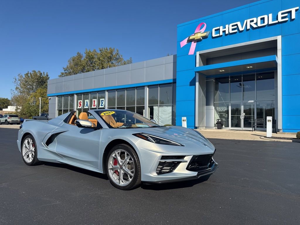 Certified 2021 Chevrolet Corvette Stingray Premium Conv w/ Z51 Performance Package