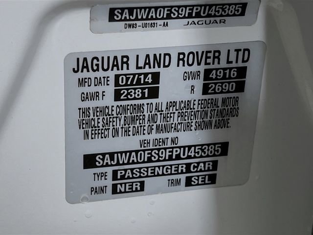 Used 2015 Jaguar XF Premium RWD image 13