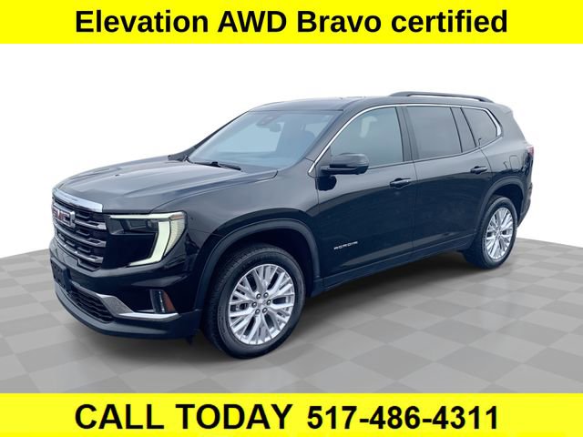 Certified 2025 GMC Acadia Elevation w/ Elevation Premium Package