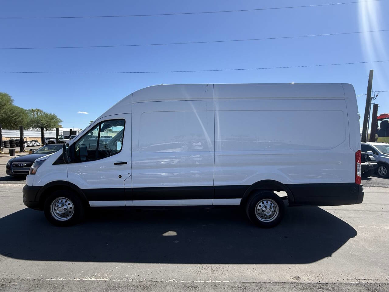 Used 2022 Ford Transit 350 148 High Roof Extended AWD w/ Load Area Protection Package image 4