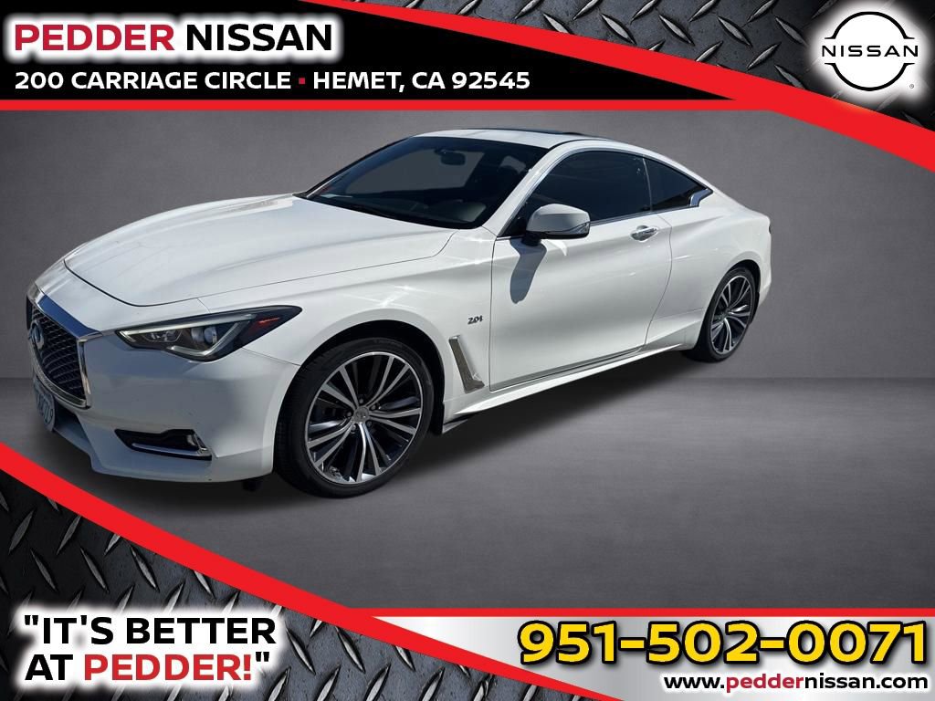 Used 2017 INFINITI Q60 2.0t