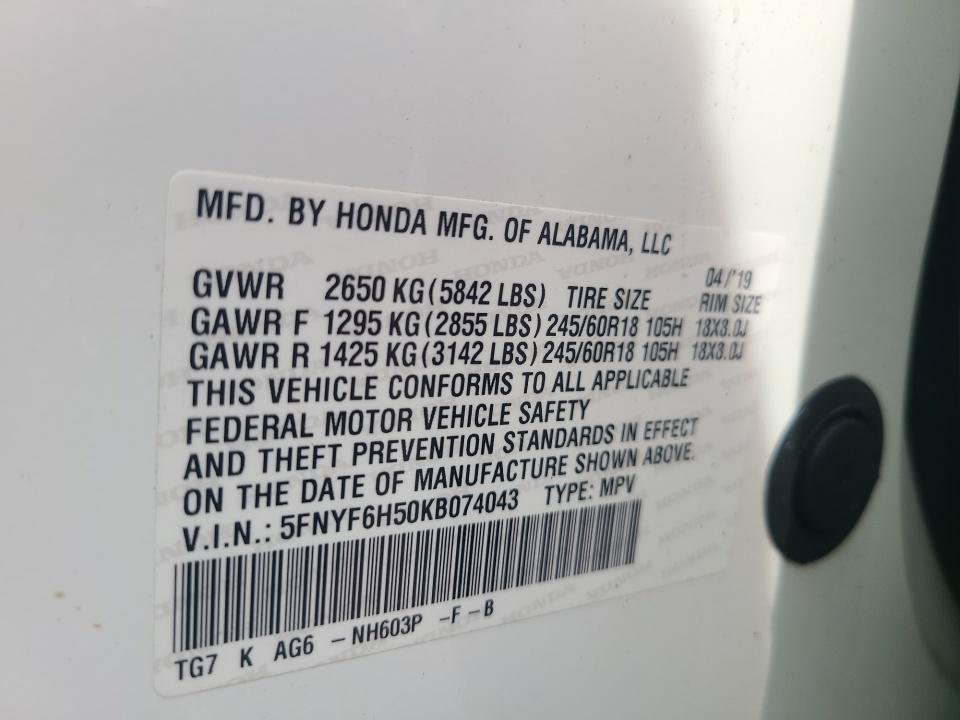 Used 2019 Honda Pilot EX-L image 39