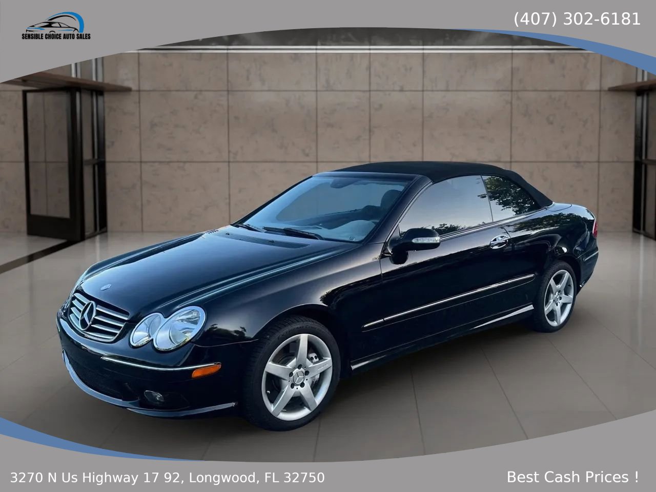 Used 2005 Mercedes-Benz CLK 500 Cabriolet image 1