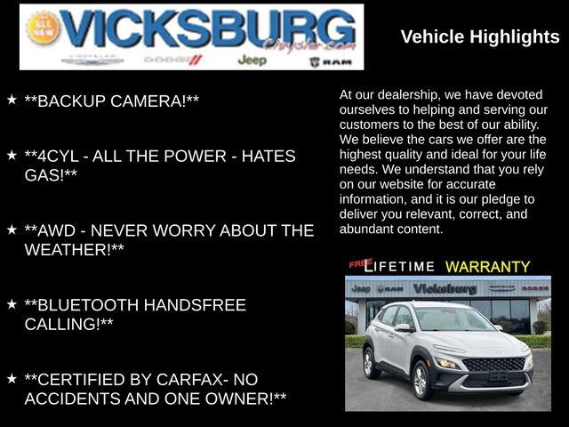 Used 2023 Hyundai Kona SE w/ Cargo Package image 7